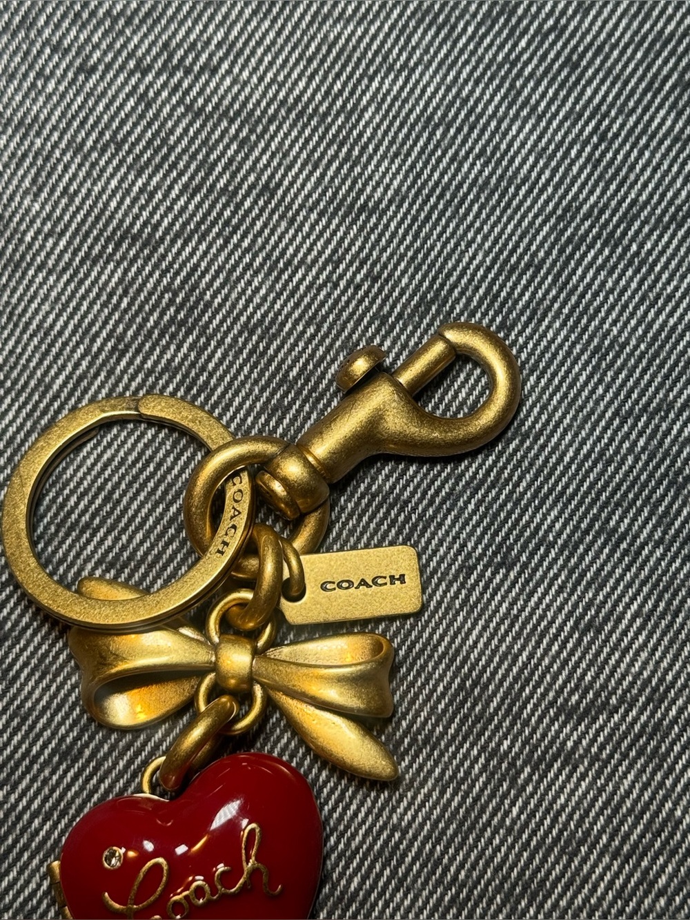 Coach Heart Locket - Picture 2 of 7